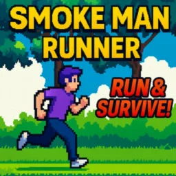 Smoke Man Runner 2D