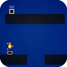 Neon King - A local multiplayer Platformer