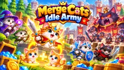 Merge Cats Idle Army