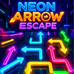 Neon Arrow Escape