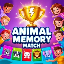 Animal Memory Match Brain Boost Challenge